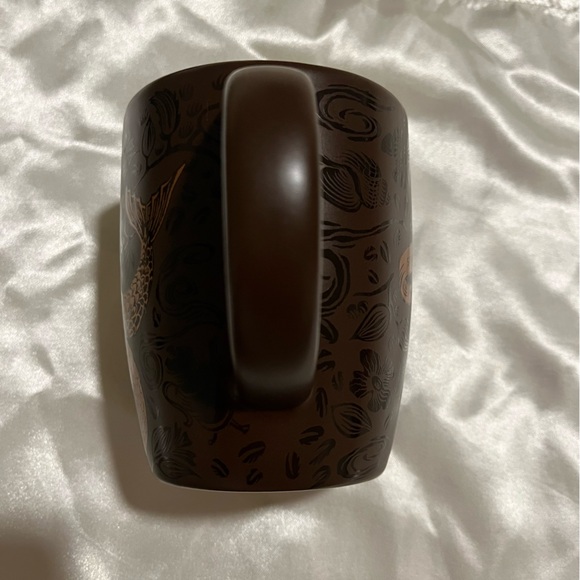 Starbucks 2011 40th Anniversary Brown and Copper Mermaid Split Tail Mug - Picture 3 of 8